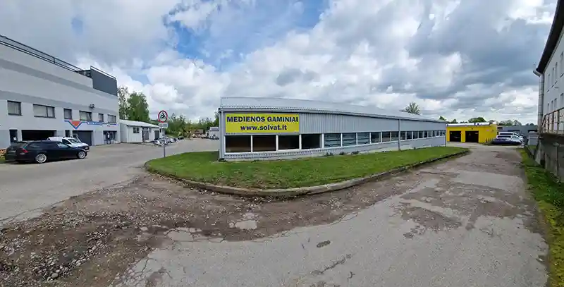 SOLVAT medienos sandėlis Alytuje