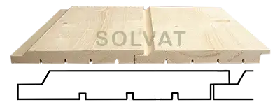 ​Lauko dailylentės, profilis - LN, LNS