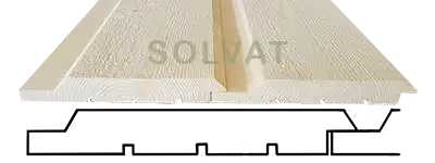 ​Lauko dailylentės, profilis - LU, LUS