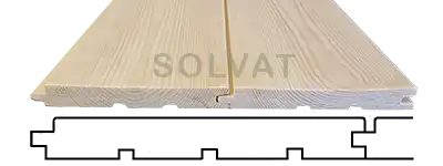 ​Vidaus dailylentės, profilis - VLG2