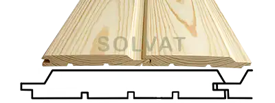 ​Vidaus dailylentės, profilis - VU